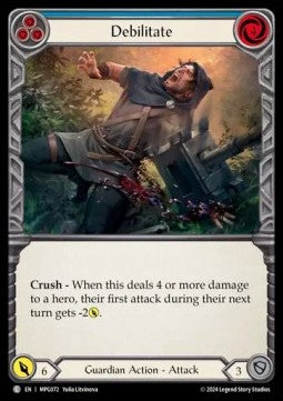 Debilitate (Blue) [MPG072] (Mastery Pack: Guardian) Regular