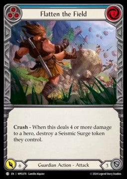 Flatten the Field (Blue) [MPG078] (Mastery Pack: Guardian) Regular