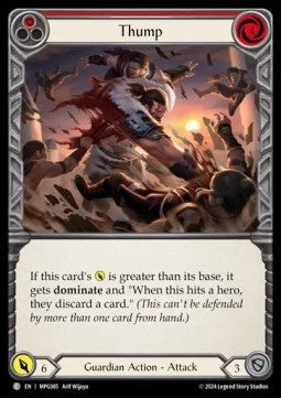 Thump (Red) [MPG085] (Mastery Pack: Guardian) Regular