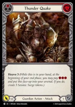 Thunder Quake (Red) [MPG088] (Mastery Pack: Guardian) Regular