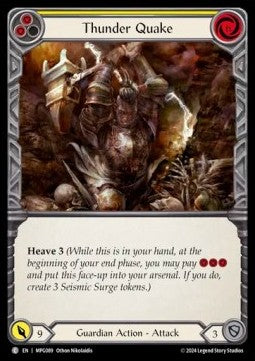 Thunder Quake (Yellow) [MPG089] (Mastery Pack: Guardian) Regular