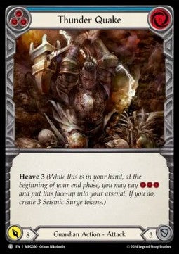 Thunder Quake (Blue) [MPG090] (Mastery Pack: Guardian) Regular