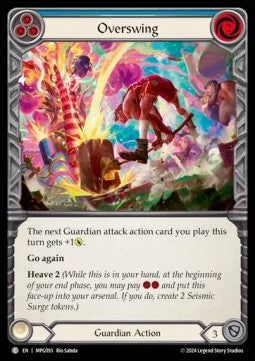 Overswing (Blue) [MPG093] (Mastery Pack: Guardian) Rainbow Foil