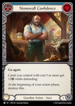 Stonewall Confidence (Blue) [MPG108] (Mastery Pack: Guardian) Regular