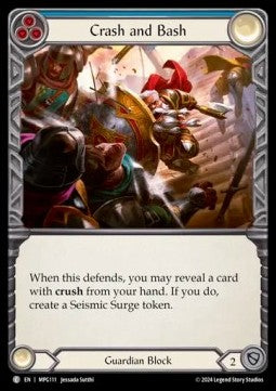 Crash and Bash (Blue) [MPG111] (Mastery Pack: Guardian) Rainbow Foil