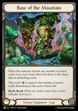 Base of the Mountain [MPG113] (Mastery Pack: Guardian) Rainbow Foil