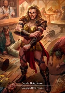 Valda Brightaxe (Marvel) [MPG002] (Mastery Pack: Guardian) Cold Foil