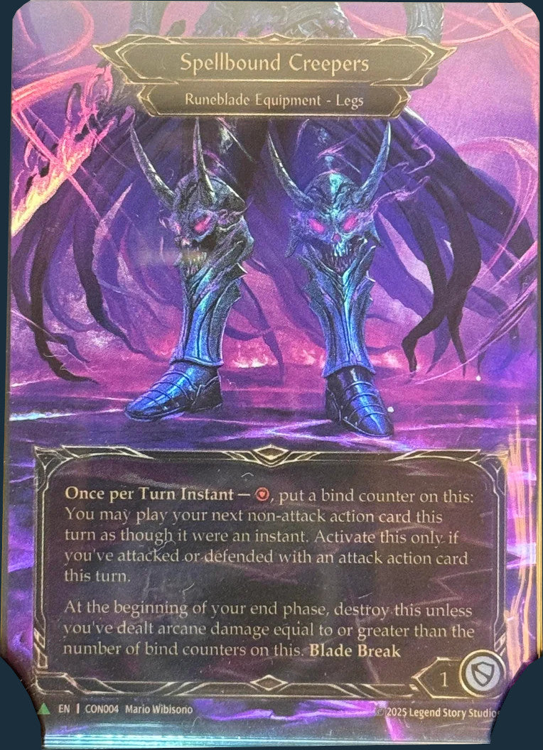 Spellbound Creepers [CON004] (Convention Exclusive Promos) Cold Foil