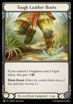 Tough Leather Boots [SUP003] (Super Slam) Regular