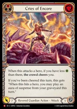 Cries of Encore [SUP012] (Super Slam) Regular