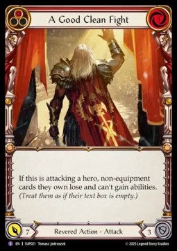 A Good Clean Fight [SUP021] (Super Slam) Rainbow Foil