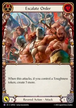 Escalate Order [SUP022] (Super Slam) Rainbow Foil