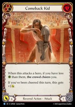 Comeback Kid (Yellow) [SUP028] (Super Slam) Rainbow Foil