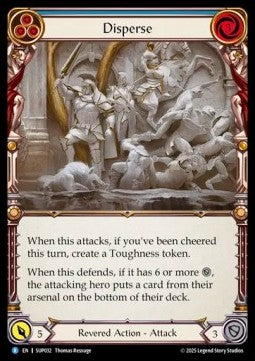 Disperse [SUP032] (Super Slam) Rainbow Foil