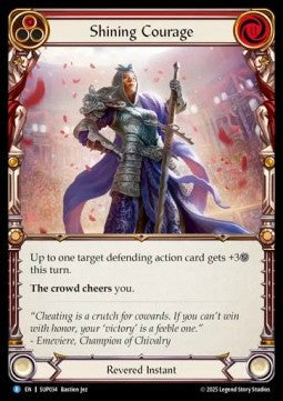 Shining Courage [SUP034] (Super Slam) Rainbow Foil