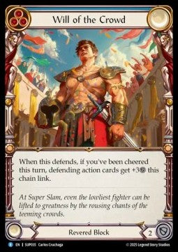 Will of the Crowd [SUP035] (Super Slam) Rainbow Foil