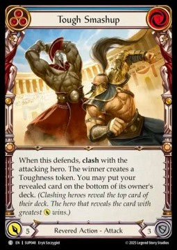 Tough Smashup (Blue) [SUP048] (Super Slam) Rainbow Foil