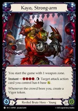 Kayo, Strong-arm [SUP064] (Super Slam) Regular