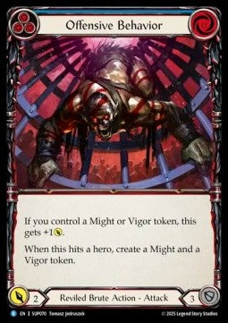 Offensive Behavior [SUP070] (Super Slam) Rainbow Foil