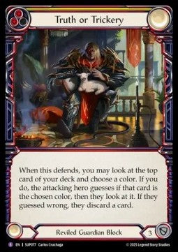 Truth or Trickery [SUP077] (Super Slam) Rainbow Foil