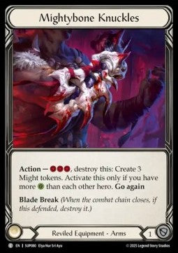 Mightybone Knuckles [SUP080] (Super Slam) Regular