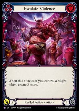Escalate Violence [SUP084] (Super Slam) Rainbow Foil
