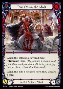 Tear Down the Idols [SUP086] (Super Slam) Rainbow Foil