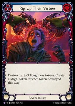 Rip Up Their Virtues [SUP088] (Super Slam) Rainbow Foil