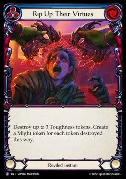 Rip Up Their Virtues [SUP088] (Super Slam) Rainbow Foil