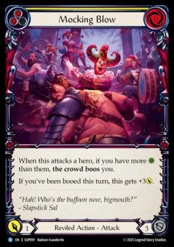 Mocking Blow (Yellow) [SUP091] (Super Slam) Rainbow Foil