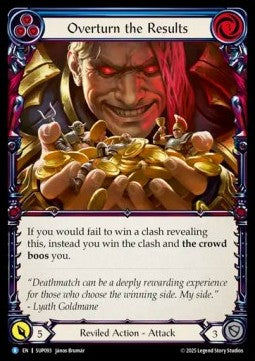 Overturn the Results [SUP093] (Super Slam) Rainbow Foil