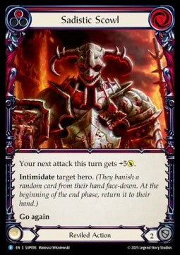 Sadistic Scowl [SUP095] (Super Slam) Regular