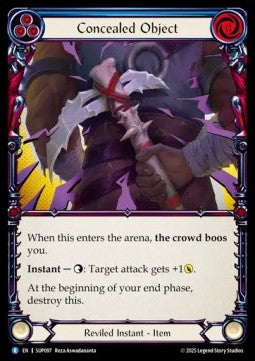 Concealed Object [SUP097] (Super Slam) Rainbow Foil