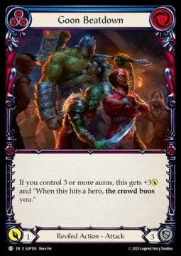 Goon Beatdown [SUP105] (Super Slam) Rainbow Foil