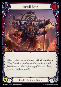 Instill Fear (Red) [SUP107] (Super Slam) Regular