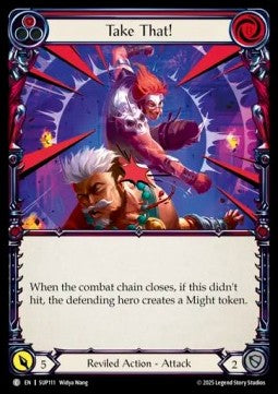 Take That! (Red) [SUP111] (Super Slam) Regular