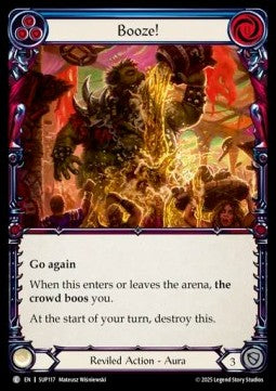 Booze! [SUP117] (Super Slam) Rainbow Foil