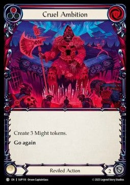 Cruel Ambition [SUP118] (Super Slam) Rainbow Foil