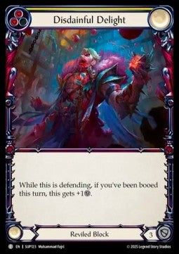 Disdainful Delight [SUP123] (Super Slam) Rainbow Foil