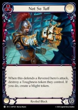 Not So Tuff [SUP124] (Super Slam) Rainbow Foil