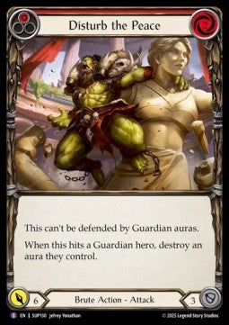 Disturb the Peace [SUP130] (Super Slam) Rainbow Foil