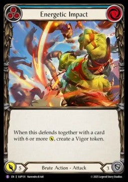 Energetic Impact [SUP131] (Super Slam) Rainbow Foil