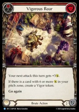 Vigorous Roar [SUP138] (Super Slam) Rainbow Foil