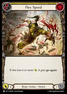 Flex Speed (Yellow) [SUP147] (Super Slam) Regular