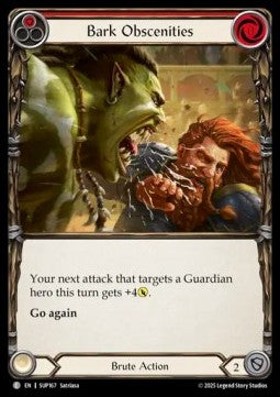 Bark Obscenities [SUP167] (Super Slam) Rainbow Foil