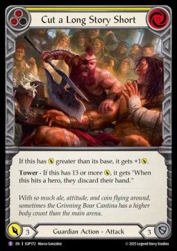 Cut a Long Story Short [SUP172] (Super Slam) Rainbow Foil