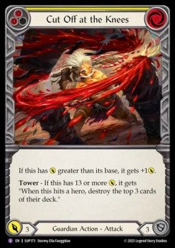 Cut Off at the Knees [SUP173] (Super Slam) Rainbow Foil