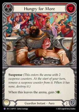 Hungry for More [SUP175] (Super Slam) Rainbow Foil