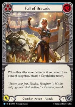 Full of Bravado (Blue) [SUP180] (Super Slam) Regular