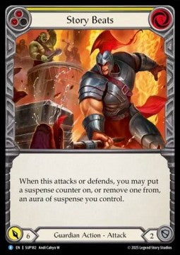 Story Beats (Yellow) [SUP182] (Super Slam) Rainbow Foil